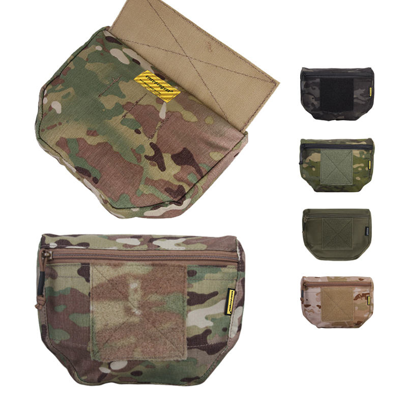 Edc Carry Belt Pouch - Emersongear タクティカルアーマーキャリアドロップポーチ MVS EDC ウエストバッグモールスポーツ狩猟ハイキングキャンプポケットナイロン