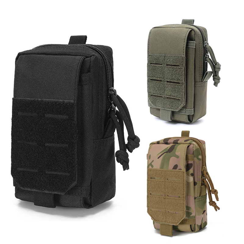 Edc Deep Carry - ポケット男性特別なベルト防水ランニング携帯電話バッグ Molle EDC サバイバルキット財布バックパック