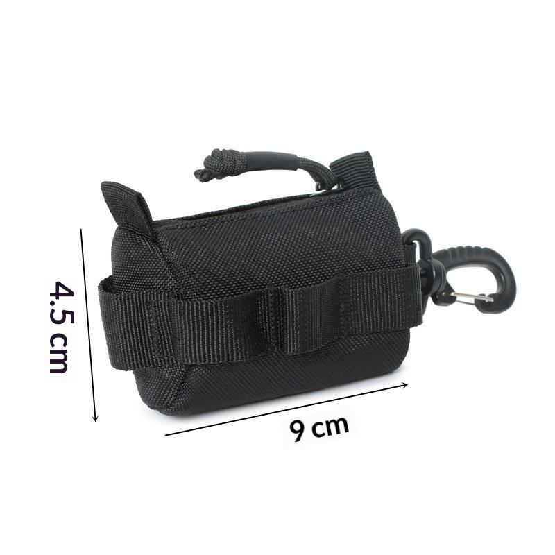 Edc Carry Belt Pouch - 屋外用バックルバッグ EDCポーチ ジッパー付きキーカードホルダー 小物入れバッグ ポータブルウォレットポーチ アウトドアハンティングウエストバッグ