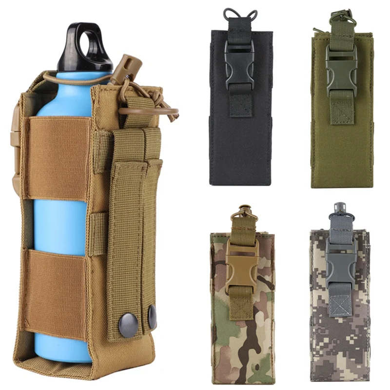Edc Carry Holster - x1 モール式ウォーターボトルホルスターポーチ アウトドアスポーツ 乗馬 キャンプ ハイキング