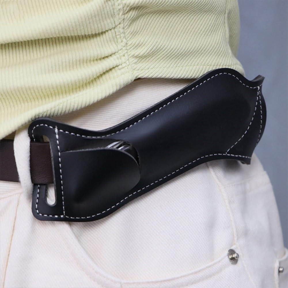 戦術用EDC折りたたみナイフシースウエストハンギング5インチ - Leather Edc. Carry Pouch のレビューと価格