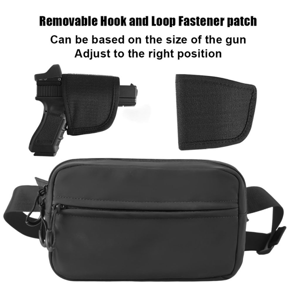 ガンバッグ 隠し携帯用ウエストバッグ タクティカルファニーパ - Edc Carry Holster のレビューと価格