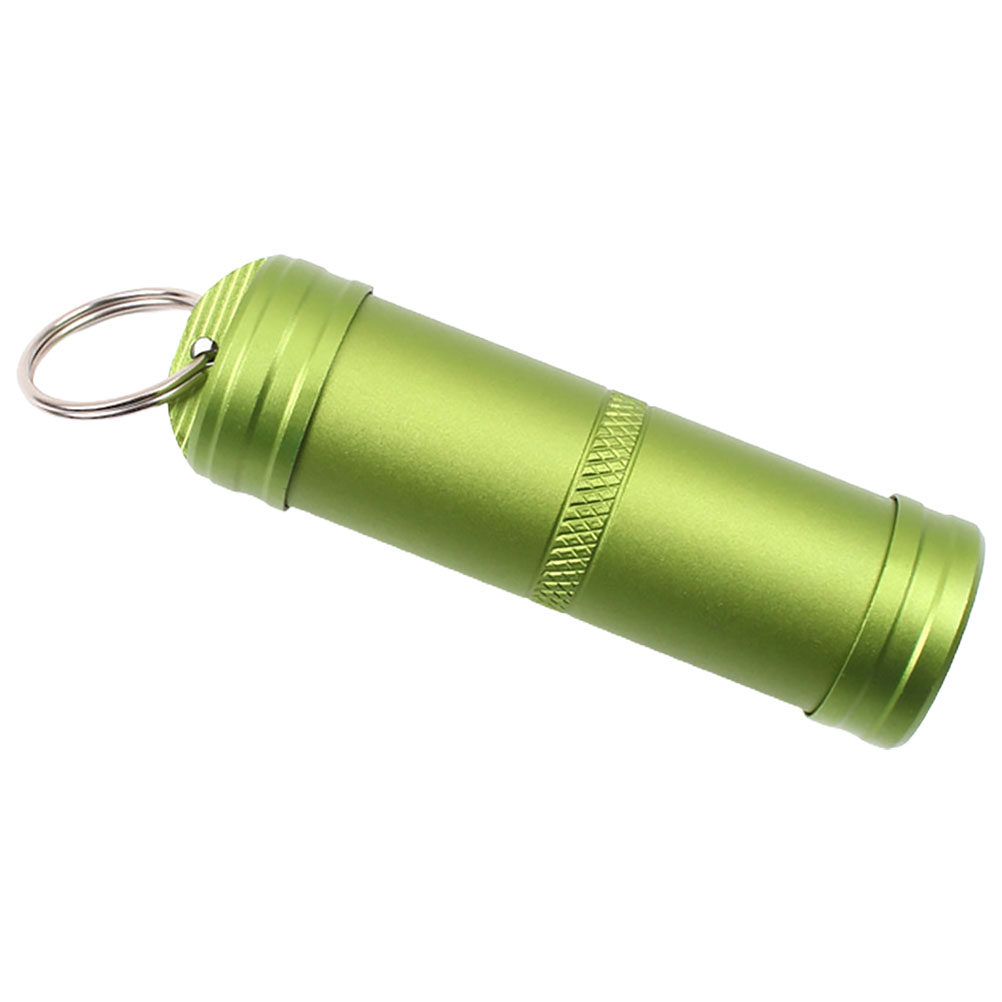 1個入り チタン合金製 防水 ピルケース ポータブル ミニサ - Pill Fob Capsule のレビューと価格
