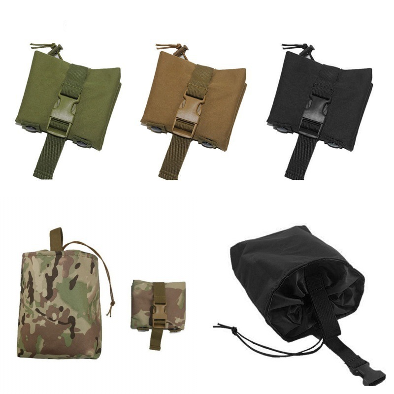 新しいモール式折りたたみ式ダンプドロップマガジンポーチ、アウ - Edc Carry Belt Pouch のレビューと価格