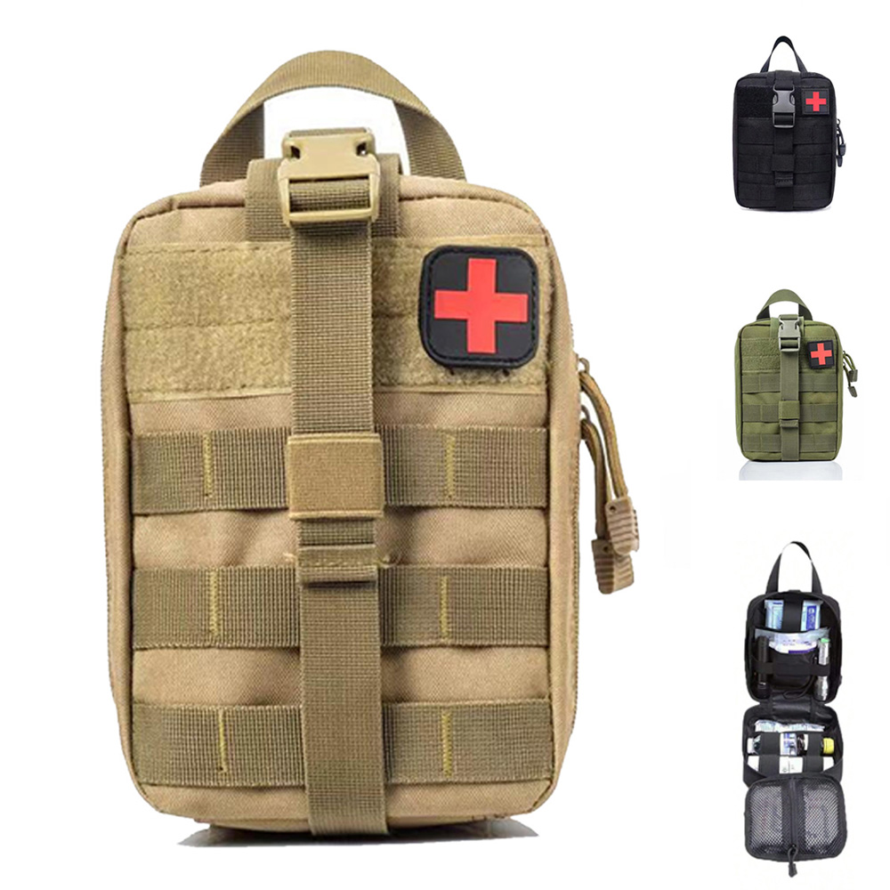 応急処置キット 医療緊急バッグ 男女兼用 アウトドアスポーツ - Edc Carry Belt Pouch のレビューと価格