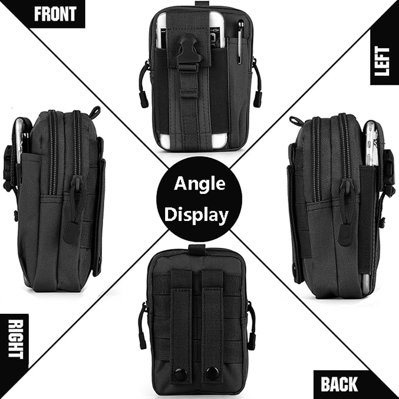 ユニバーサル EDC 戦術モールポーチウエストバッグ携帯電話 - Edc Carry Belt Pouch のレビューと価格